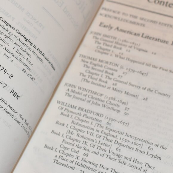 The Norton Anthology of American Literature - 2nd edition - Volume 1 & 2 - Picture 6 of 6